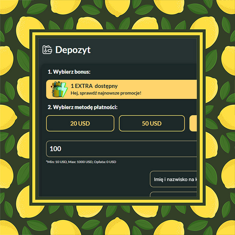 6. Zaloguj sie i dokonaj pierwszego depozytu
