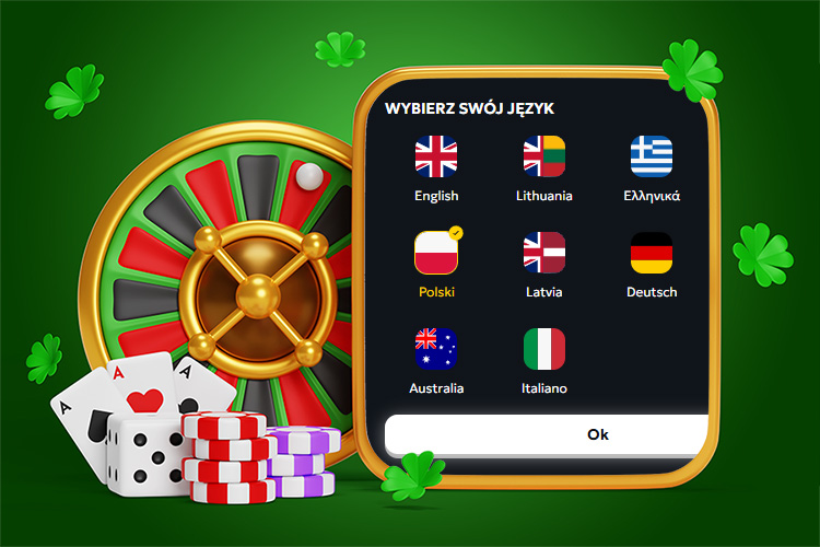 Krok 3. Ustaw jezyk i warunki