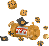 realistic casino gaming vector